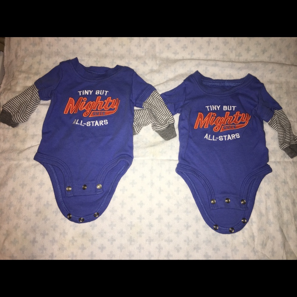 Tiny but mighty onesies